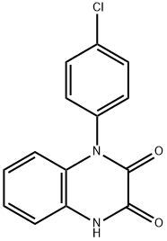 1-(4-CHLOROPHENYL)-3-HYDROXY-1,2-DIHYDROQUINOXALIN-2-ONE Struktur