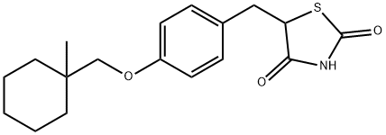 CIGLITAZONE Struktur