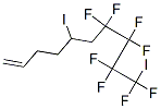 7,7,8,8,9,9,10,10-Octafluoro-5,10-diiodo-1-decene Struktur