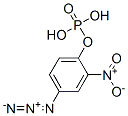 4-azido-2-nitrophenyl phosphate Struktur