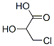 3-Chloro-2-hydroxypropanoic acid Struktur