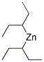 Bis(1-ethylpropyl)zinc Struktur