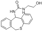 1-(6,11-Dihydrodibenzo(b,e)thiepin-11-yl)-3-(2-hydroxyethyl)urea Struktur