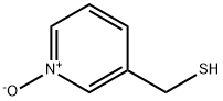 3-Pyridinemethanethiol,1-oxide(9CI) Struktur