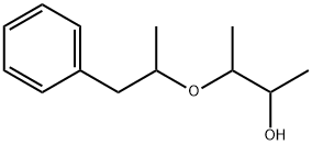 3-(1-Methyl-2-phenylethoxy)-2-butanol Struktur