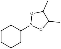 2-Cyclohexyl-4,5-dimethyl-1,3,2-dioxaphospholane Struktur