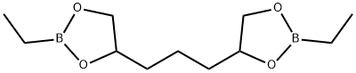 4,4'-(1,3-Propanediyl)bis(2-ethyl-1,3,2-dioxaborolane) Struktur