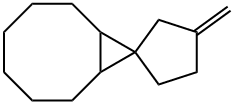 3'-Methylenespiro[bicyclo[6.1.0]nonane-9,1'-cyclopentane] Struktur