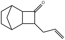 Tricyclo[4.2.1.02,5]nonan-3-one, 4-(2-propenyl)- (9CI) Struktur