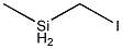 (Iodomethyl)(methyl)silane Struktur