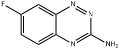 1,2,4-BENZOTRIAZIN-3-AMINE, 7-FLUORO- Struktur