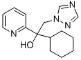 1-CYCLOHEXYL-1-(2-PYRIDINYL)-2-(1H-1,2,4-TRIAZOL-1-YL)ETHANOL Struktur