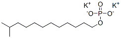 dipotassium isotridecyl phosphate Struktur