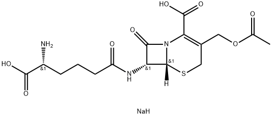 CEPHALOSPORIN C SODIUM Struktur