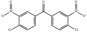 4,4'-DICHLORO-3,3'-DINITROBENZOPHENONE Struktur