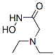 Acetamide, 2-(diethylamino)-N-hydroxy- (9CI) Struktur