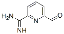 2-Pyridinecarboximidamide, 6-formyl- (9CI) Struktur