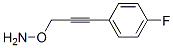 Hydroxylamine, O-[3-(4-fluorophenyl)-2-propynyl]- (9CI) Struktur