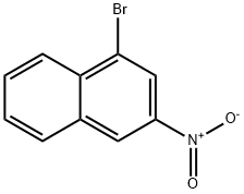 1-bromo-3-nitronaphthalene Struktur