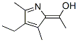 Ethanol, 1-(4-ethyl-3,5-dimethyl-2H-pyrrol-2-ylidene)- (9CI) Struktur