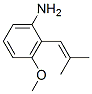 Benzenamine, 3-methoxy-2-(2-methyl-1-propenyl)- (9CI) Struktur