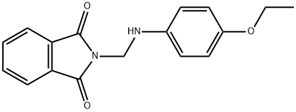 2-{[(4-Ethoxyphenyl)amino]methyl}-1H-isoindole-1,3(2H)-dione Struktur