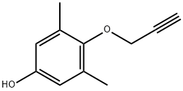 Phenol, 3,5-dimethyl-4-(2-propynyloxy)- (9CI) Struktur