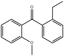 2-ETHYL-2'-METHOXYBENZOPHENONE Struktur