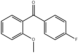 4-FLUORO-2'-METHOXYBENZOPHENONE Struktur