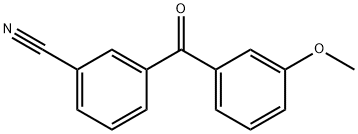 3-CYANO-3'-METHOXYBENZOPHENONE Struktur