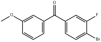 4-BROMO-3-FLUORO-3'-METHOXYBENZOPHENONE price.