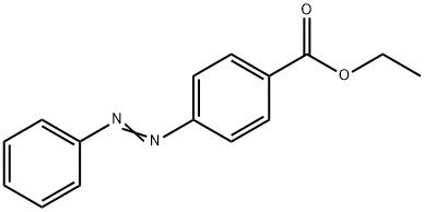 4-(Phenylazo)benzoic acid ethyl ester Struktur