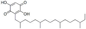 2,5-Dihydroxy-3-(2,6,10,14-tetramethylhexadecyl)-2,5-cyclohexadiene-1,4-dione Struktur