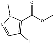 4-Iodo-1-methyl-1H-pyrazole-5-carboxylic acid methyl ester price.