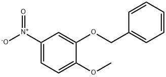 2-(benzyloxy)-1-Methoxy-4-nitrobenzene Struktur