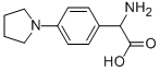 AMINO-(4-PYRROLIDIN-1-YL-PHENYL)-ACETIC ACID Struktur