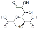 4-O-(1-carboxyethyl)glucuronic acid Struktur