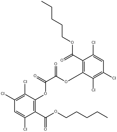 Bis(2-carbopentyloxy-3,5,6-trichlorophenyl) oxalate