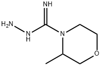 4-Morpholinecarboximidicacid,3-methyl-,hydrazide(9CI) Struktur