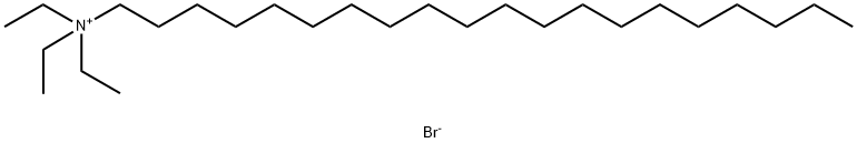 EICOSYLTRIETHYLAMMONIUM BROMIDE Struktur