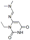 Methanimidamide, N-(3-ethyl-1,2,3,6-tetrahydro-2,6-dioxo-4-pyrimidinyl)-N,N-dimethyl- (9CI)