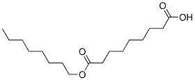 Azelaic acid hydrogen 1-octyl ester Struktur