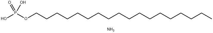 ammonium octadecyl hydrogen phosphate  Struktur