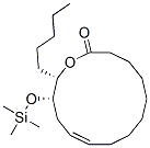 (10Z,13S,14S)-14-Pentyl-13-[(trimethylsilyl)oxy]oxacyclotetradeca-10-en-2-one Struktur