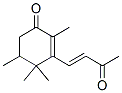 2,4,4,5-Tetramethyl-3-(3-oxo-1-butenyl)-2-cyclohexen-1-one Struktur