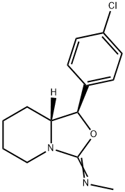 (6R,7R)-7-(4-chlorophenyl)-N-methyl-8-oxa-1-azabicyclo[4.3.0]nonan-9-i mine Struktur