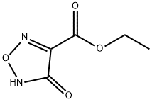 1,2,5-Oxadiazole-3-carboxylicacid,4,5-dihydro-4-oxo-,ethylester(9CI) Struktur