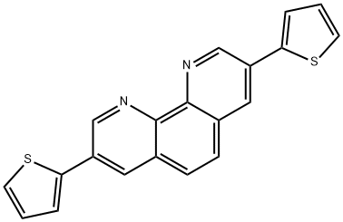 3,8-Di(thien-2-yl)-1,10-phenanthroline Struktur