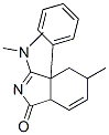 3-(Dimethylamino)-3a,4,5,7a-tetrahydro-5-methyl-3a-phenyl-1H-isoindol-1-one Struktur