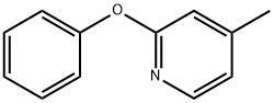 4-methyl-2-phenoxypyridine Struktur